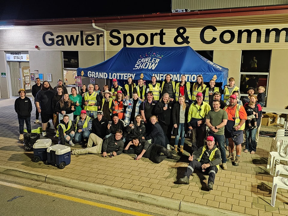 Volunteers at Gawler Show